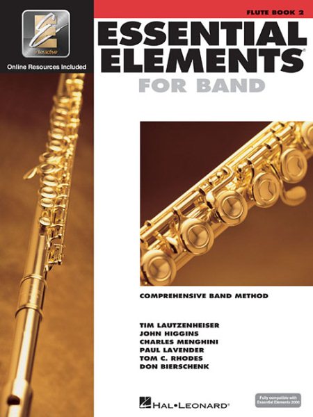 Essential Elements for Band - Book 2 with EEi: Flute (Essential Elements 2000 Comprehensive Band Method)