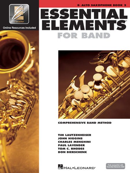 Essential Elements Band with EEi: Book 2 (Eb Alto Saxophone) cover