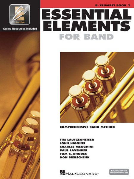 Essential Elements Band with EEi Trumpet, Book 2 B flat cover
