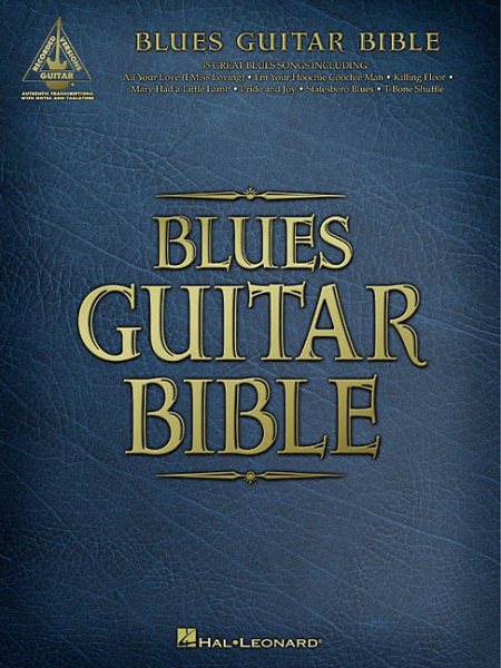 Blues Guitar Bible (Guitar Recorded Versions) cover