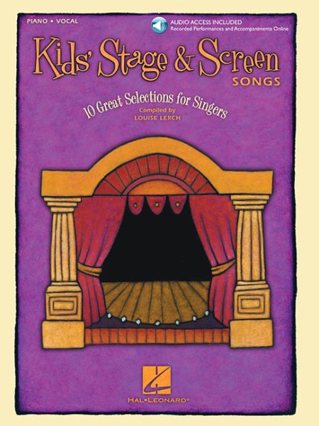 Kids' Stage & Screen Songs: 10 Great Selections for Singers- Piano Vocal