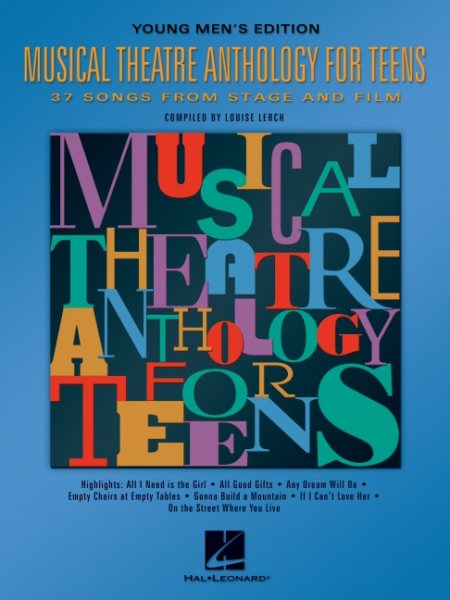 Musical Theatre Anthology for Teens: Young Men's Edition cover