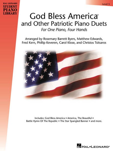 God Bless America and Other Patriotic Piano Duets - Level 5: Hal Leonard Student Piano Library (Hal Leonard Student Piano Library (Songbooks))