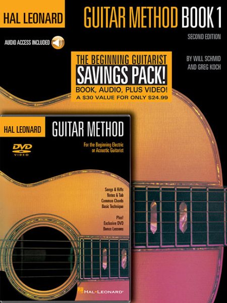 Hal Leonard Guitar Method Book 1: Book/CD Package cover