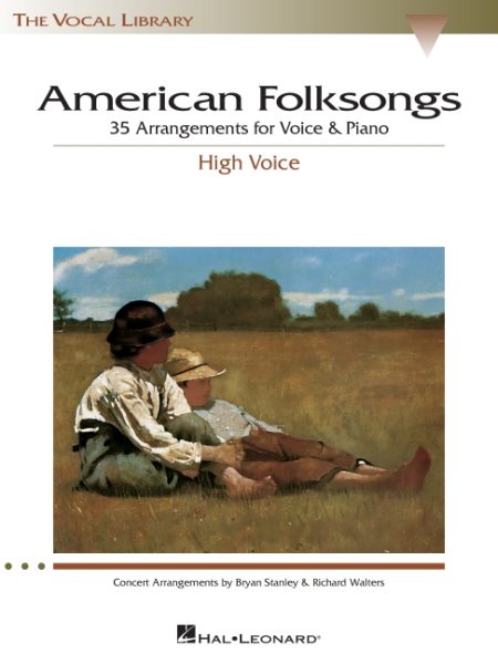 American Folksongs - High Voice (The Vocal Library Series) cover