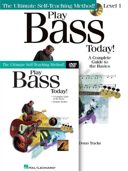 Play Bass Today! Beginner's Pack: Book/CD/DVD Pack cover