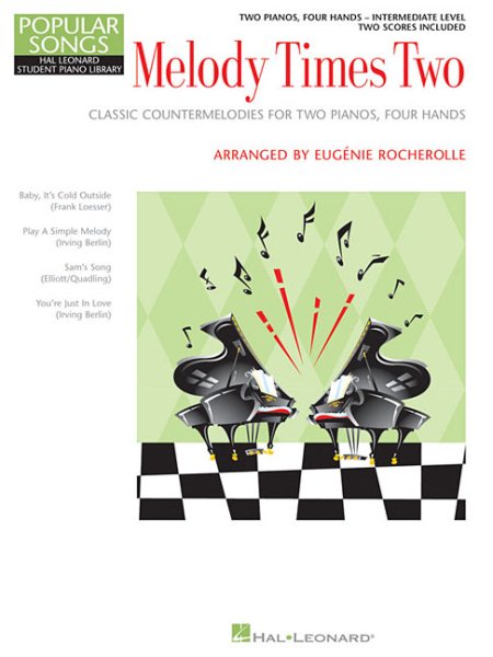 Melody Times Two Classic Counter-Melodies for Two Pianos, Four Hands cover