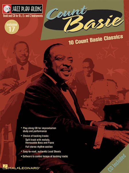 Count Basie: Jazz Play-Along Volume 17 (Jazz Play Along Ser) cover