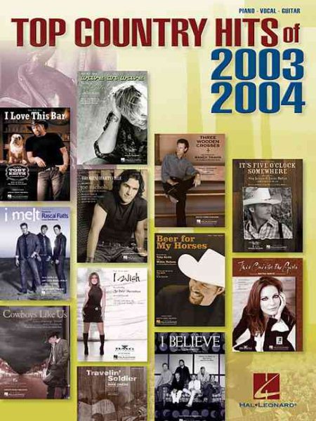 Top Country Hits of 2003-2004 cover