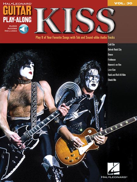 Kiss: Guitar Play-Along Volume 30 cover