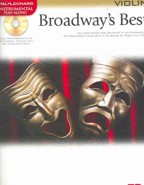 Broadway's Best for Violin (Instrumental Play-Along Series)