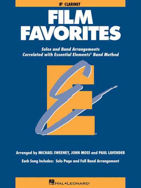 Film Favorites: Clarinet (Essential Elements Band Method) cover