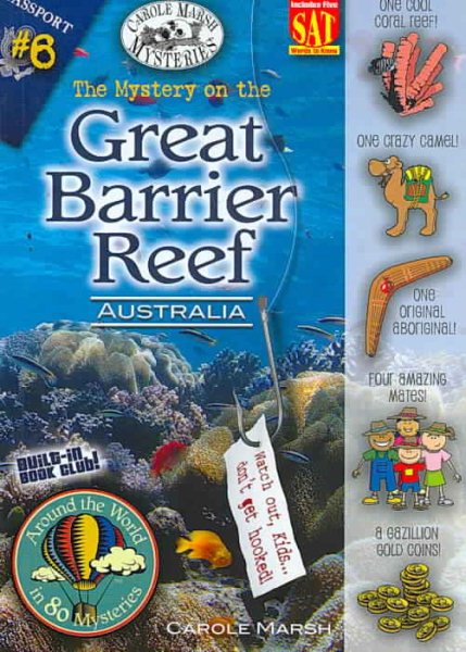 The Mystery on the Great Barrier Reef (Australia) (6) (Around the World In 80 Mysteries) cover
