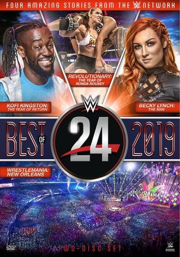 WWE24: The Best of 2019 (DVD) cover