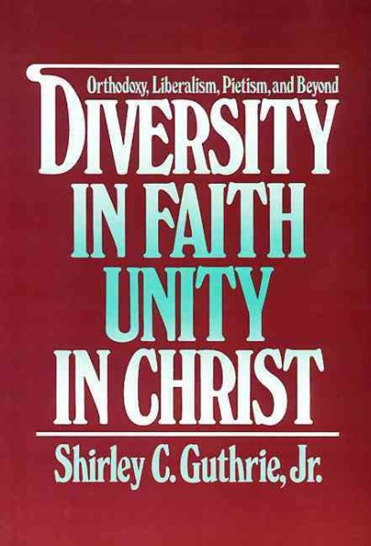Diversity in Faith--Unity in Christ cover