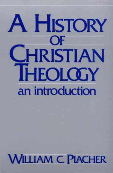 A History of Christian Theology: An Introduction cover