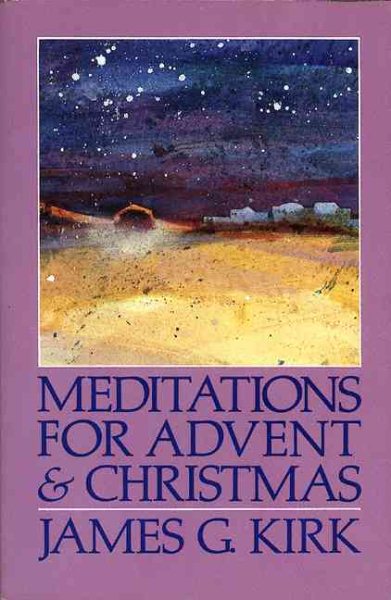 Meditations for Advent and Christmas cover