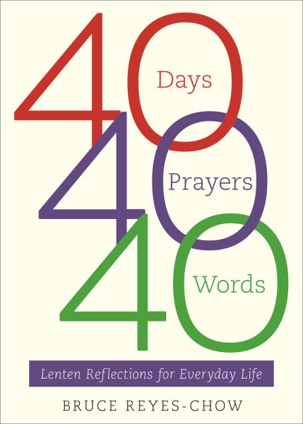40 Days, 40 Prayers, 40 Words cover