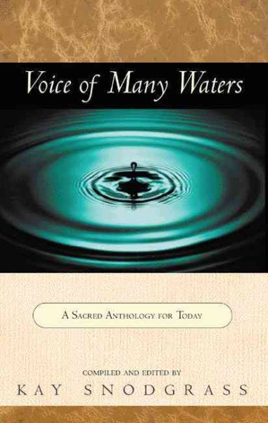 Voice of Many Waters: A Sacred Anthology for Today cover