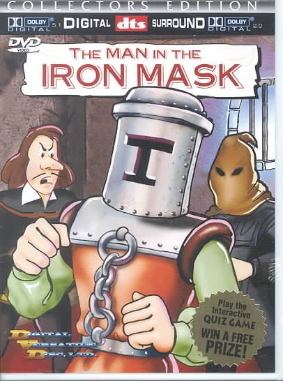 The Man in the Iron Mask (Animated Version) cover