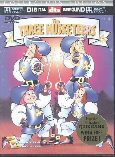 The Three Musketeers (Burbank Films Australia, 1986) cover