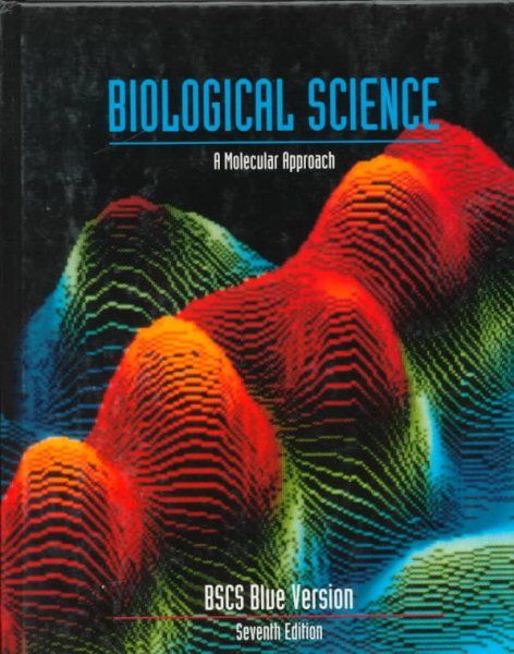 Biological Science Molecular Approach cover