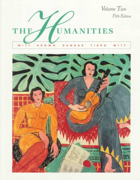 The Humanities: Cultural Roots and Continuities : The Humanities and the Modern World cover