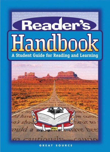 Reader's Handbook: A Student Guide for Reading and Learning (Great Source Reader's Handbooks) cover