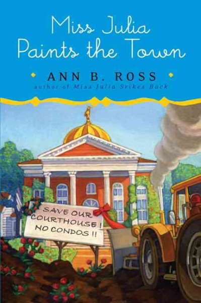 Miss Julia Paints the Town (Miss Julia, Book 9) cover