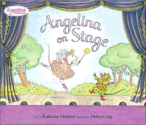 Angelina on Stage (Angelina Ballerina) cover