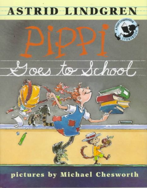 Pippi Goes to School (Pippi Longstocking) cover