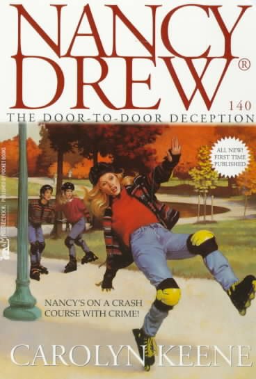 The DOOR TO DOOR DECEPTION NANCY DREW 140 cover