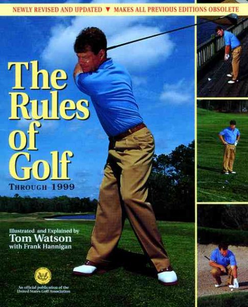 The RULES OF GOLF - THROUGH 1999 cover