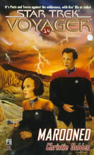 Marooned (Star Trek Voyager, No 14) cover