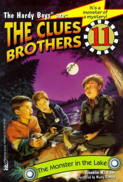 The MONSTER IN THE LAKE: CLUES BROTHERS 11 (The Hardy Boys Are the Clues Brothers) cover