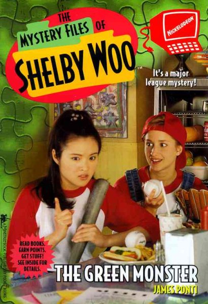 The Green Monster (Mystery Files of Shelby Woo) cover