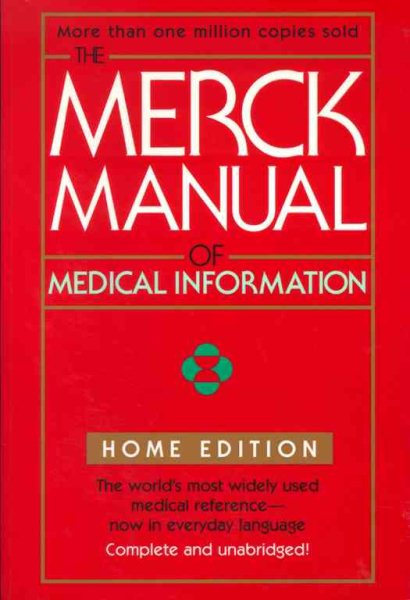 The Merck Manual of Medical Information (Merck Manual Home Health Handbook (Quality)) cover