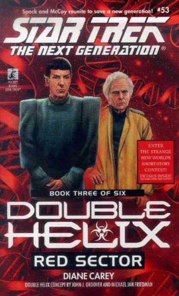 Red Sector (Star Trek The Next Generation: Double Helix, Book 3) cover