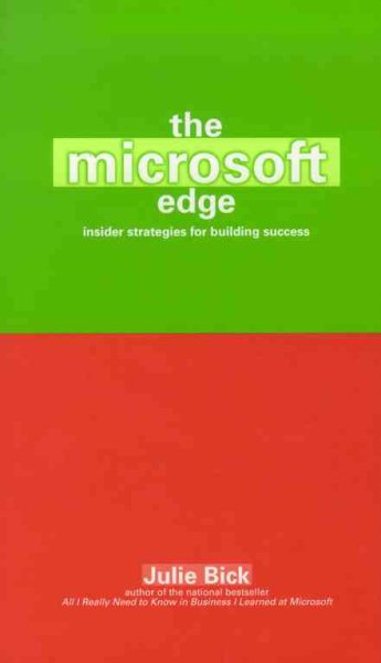 The Microsoft Edge: Inside Strategies for Building Success cover