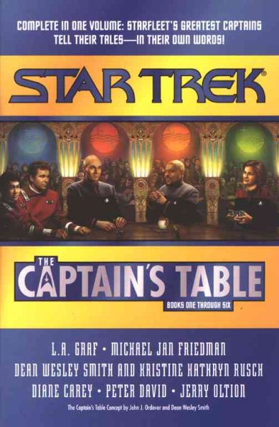 The Captain's Table Omnibus (Star Trek) cover