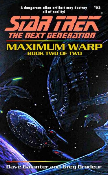 Maximum Warp Book Two:  Forever Dark (Star Trek The Next Generation, No 63)