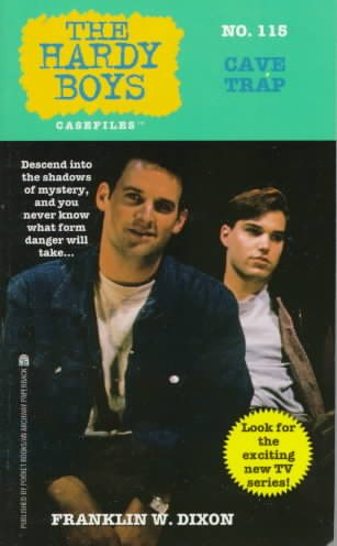 CAVE TRAP: HARDY BOYS CASEFILES #115 (Hardy Boys, The) cover