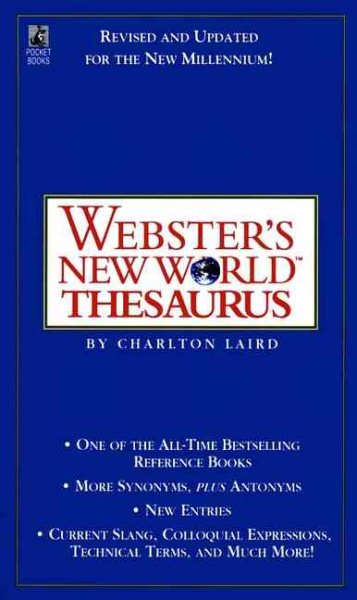 Webster's New World Thesaurus cover