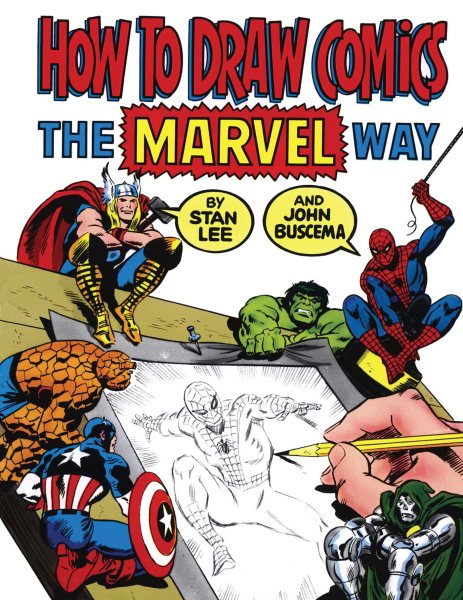 How To Draw Comics The Marvel Way cover