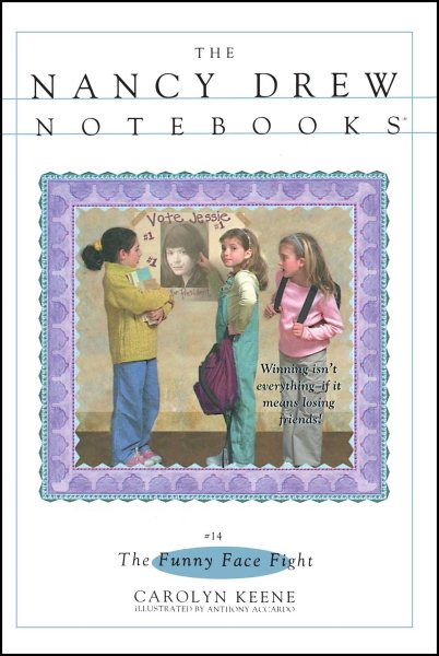 Funny Face Fight (Nancy Drew Notebooks #14) cover