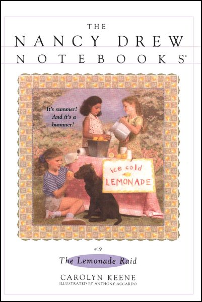 The Lemonade Raid (Nancy Drew Notebooks #19) cover