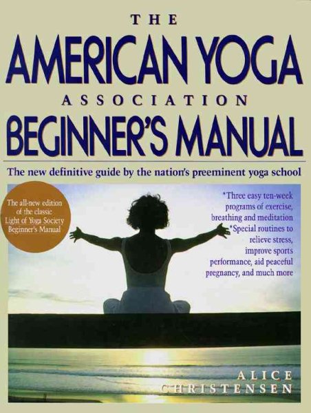 American Yoga Association Beginner's Manual cover