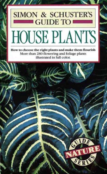 Simon & Schuster's Guide to House Plants cover