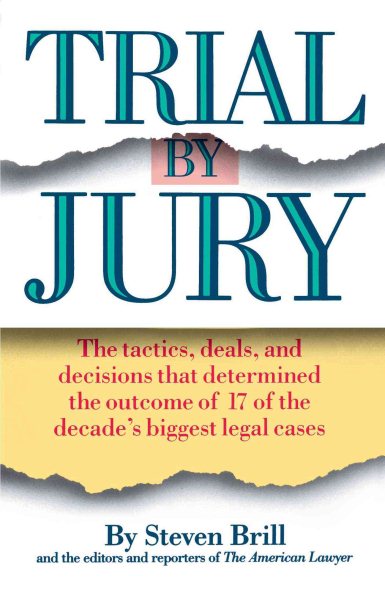 Trial by Jury cover