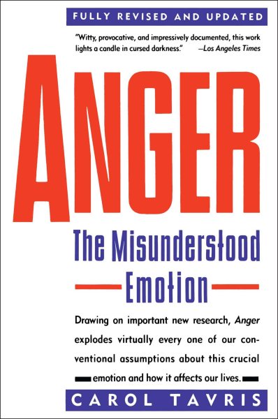 Anger: The Misunderstood Emotion cover